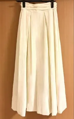 ココディール レースアップタックフレアスカート 【新品タグ付き】s オフホワイト