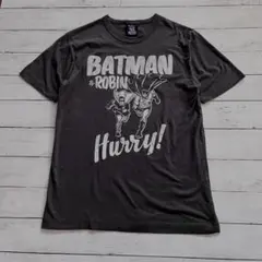 JUNK FOOD バットマン Tシャツ チャコールグレー Sサイズ 手書き風