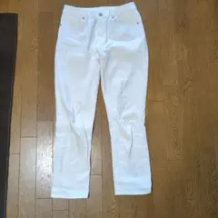 MUJI 無印良品 BOYFIT ホワイトデニムパンツ 26(66cm)のサムネイル