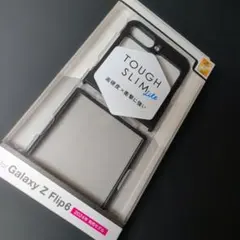 Galaxy Z Flip6ケースTOUGH SLIM Liteブラックフレーム