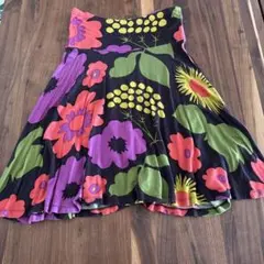 marimekko フラワープリントフレアスカートのサムネイル