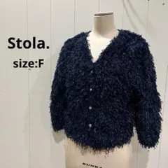 ストラ Stola. カーディガン ネイビー レディース Fのサムネイル