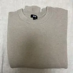 ウォッシャブルストレッチミラノリブクルーネックセーター l