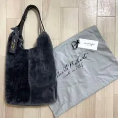 極美品　AnitaBilardi ムートンバック　ワンショルイタリア製　レア 2025年最新】ANITA BILARDI バッグの人気アイテム - メルカリ