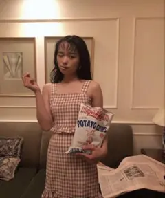 Miro amurette ギンガムチェックセットアップ