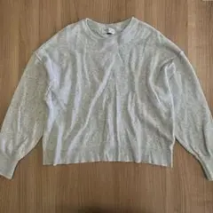 CLOTHING TYPY グレー　レディース　トレーナー