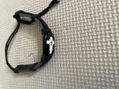 ブラック クロスモチーフ ブレスレット