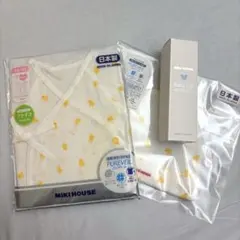 新品未開封⭐︎MIKI HOUSE 新生児セット(短肌着・帽子・ベビーオイル)