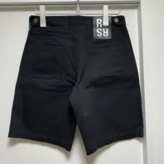 RAF SIMONS ブラック デニム ショートパンツのサムネイル