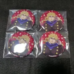 ジョジョ DIO グリッター缶バッジ ジョジョワールドQ - メルカリ
