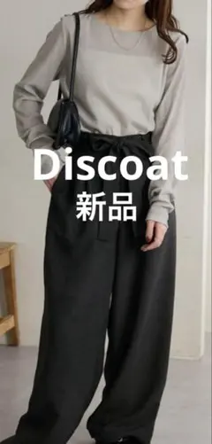 ディスコート新品フロッキーメッシュロングTシャツ