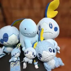 ポケモン メッソン ヌオー ぬいぐるみ まとめ売り ポケモンセンター他のサムネイル