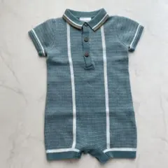 【NEXT baby】ポロシャツニットロンパースのサムネイル