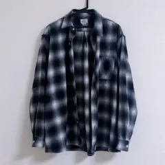 チェックシャツ 古着 オーバーサイズ