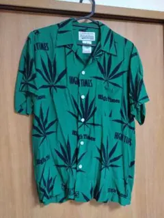 wacko maria × High Times アロハシャツ　ハワイアンシャツ