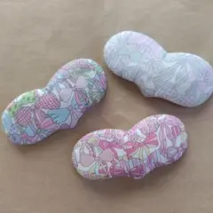 #4 LIBERTY生地使用♡ パッチンピン ３個セット