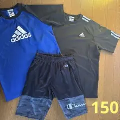 adidasTシャツ　チャンピオンハーフパンツ　セット　まとめ売り