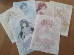 魔法少女まどか☆マギカ クリアファイル全6種 ローソン限定