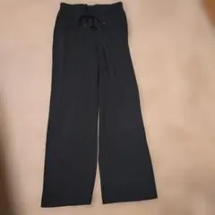 GU ストライプ ストレートパンツ S