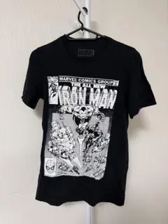 Marvel アイアンマンTシャツ レディースXS相当ブラック コミックプリントのサムネイル