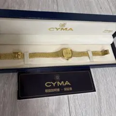 CYMA ゴールド メッシュバンド 腕時計のサムネイル