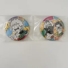 僕のヒーローアカデミア　ヒロアカ　缶バッジプチ　幼少期　爆豪勝己　緑谷出久