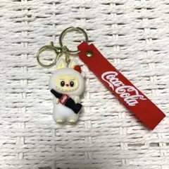 【新品】LABUBU(ラブブ) コカコーラ♡キーホルダー ③