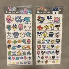 たまごっち　 4サイズステッカー　2枚セット