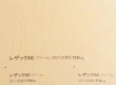 レザック66 クリーム 175kg A5 (210×148) 200枚