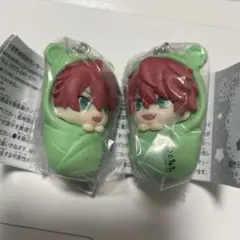 【2個セット】カラフルピーチ　じゃぱぱ　おくるみますこっとチャーム　グッズ