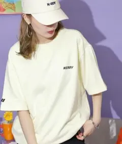 NERDY 半袖 Tシャツ イエロー Mサイズのサムネイル
