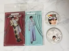 M!LK 山中柔太朗 のぞいてみるく？展 アクリルスタンド A B 缶バッジ