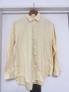 シャルべ 長袖 シャツ クリームイエロー系 40 シャルべ 長袖 シャツ クリームイエロー系 40 - メルカリ