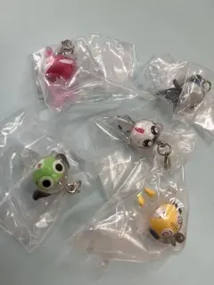 未開封　ケロロ軍曹　めじるしアクセサリー〜動物変身であります〜 5点セット