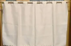 カフェカーテン アイボリー約102×70cm