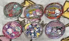 サンリオキャラクターズ キラキラBIG缶バッジ2 6点セット(バラ売り可)