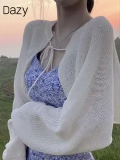 SHEIN dazy ボレロ カーディガン
