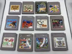 【12本セット】ゲームボーイソフト まとめ売り テトリス 桃太郎伝説外伝 ゼルダ
