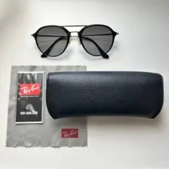 安心ヤマト正規RayBanラウンドメタル RB3447 002/R5ライトグレー