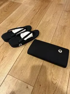喪服用草履・バッグのセット　紋入り