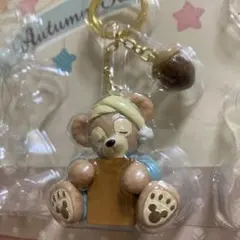 未使用　ダッフィー オータムスリープオーバー　キーチェーン