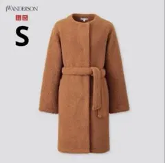 UNIQLO×JWANDERSON ボアフリースノーカラーコート431315 Ｓ