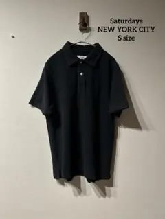 Saturdays Surf NYC ポロシャツ ブラックのサムネイル
