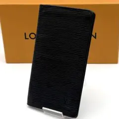 ルイ ヴィトン エピ ポルト カルト クレディ ブラック 札入れ 長財布 黒