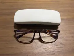 Zoff ブルーカットメガネ ケース付き(度なし)