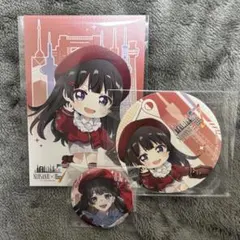 にじさんじ　7大タワー　缶バッジ　ポストカード　コースター　月ノ美兎　まとめ売り