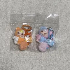 ぷくっとアングリーフェイス Baby three　ベイビースリー　キーホルダー