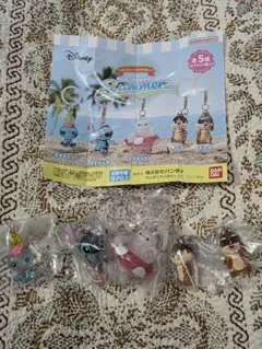 ディズニーキャラクターめじるしアクセサリーsummer　コンプリートセット