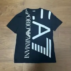 EA7 EMPORIO ARMANI ブラック Tシャツ XXL