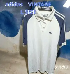 adidas VINTAGE ポロシャツ L（わ）のサムネイル
